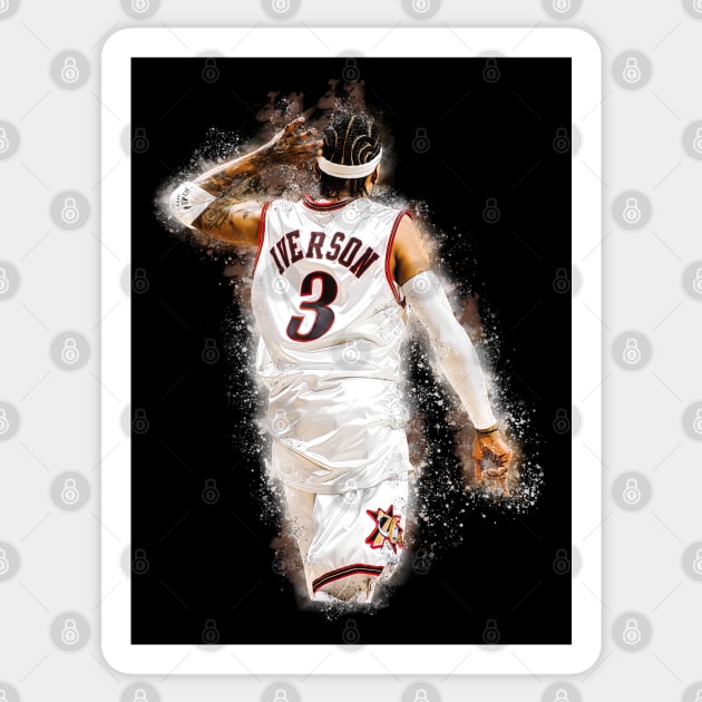 Allen Iverson Sticker by mobilunik